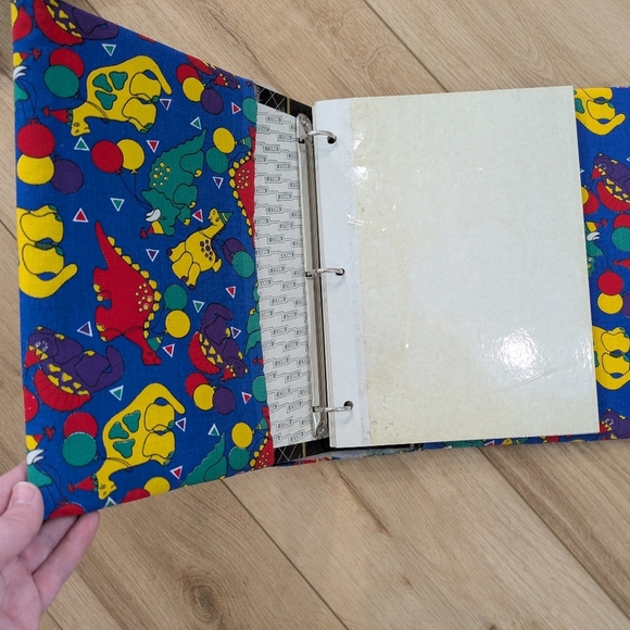 Vintage Colourblock Fabric Photo Album - Picture 2 of 9